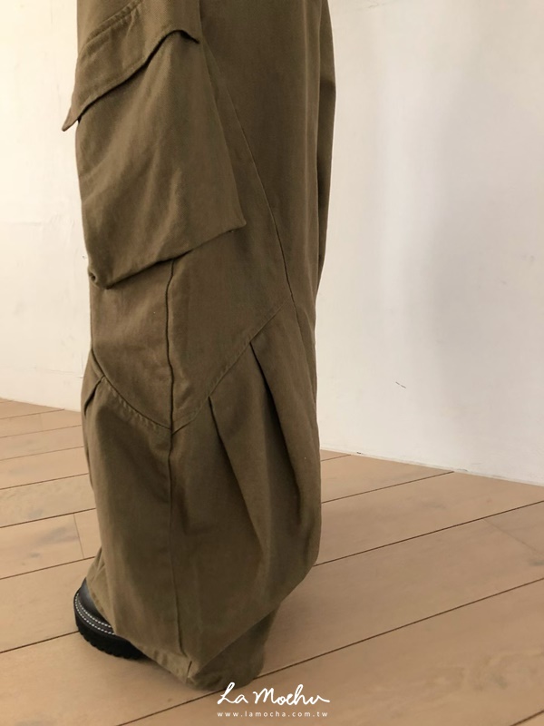 鬆弛感落地工作寬褲